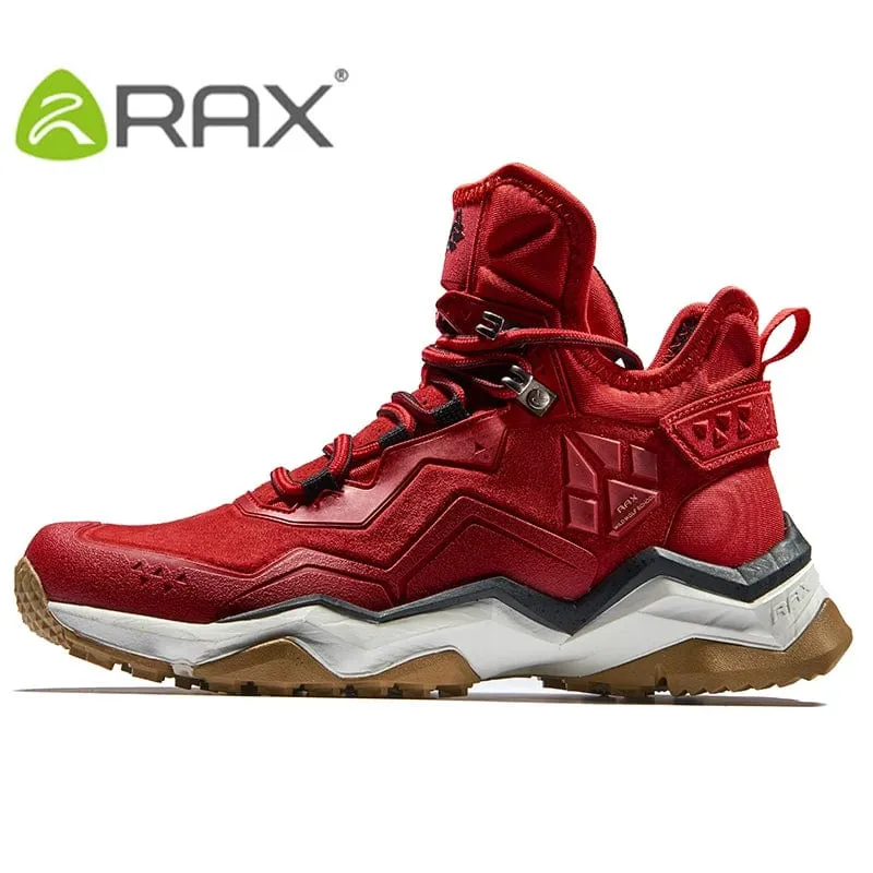 RAX Männer Wandern Schuhe Mid-top Wasserdichte Outdoor Sneaker Männer Leder Trekking Stiefel Trail Camping Klettern Jagd Turnschuhe Frauen