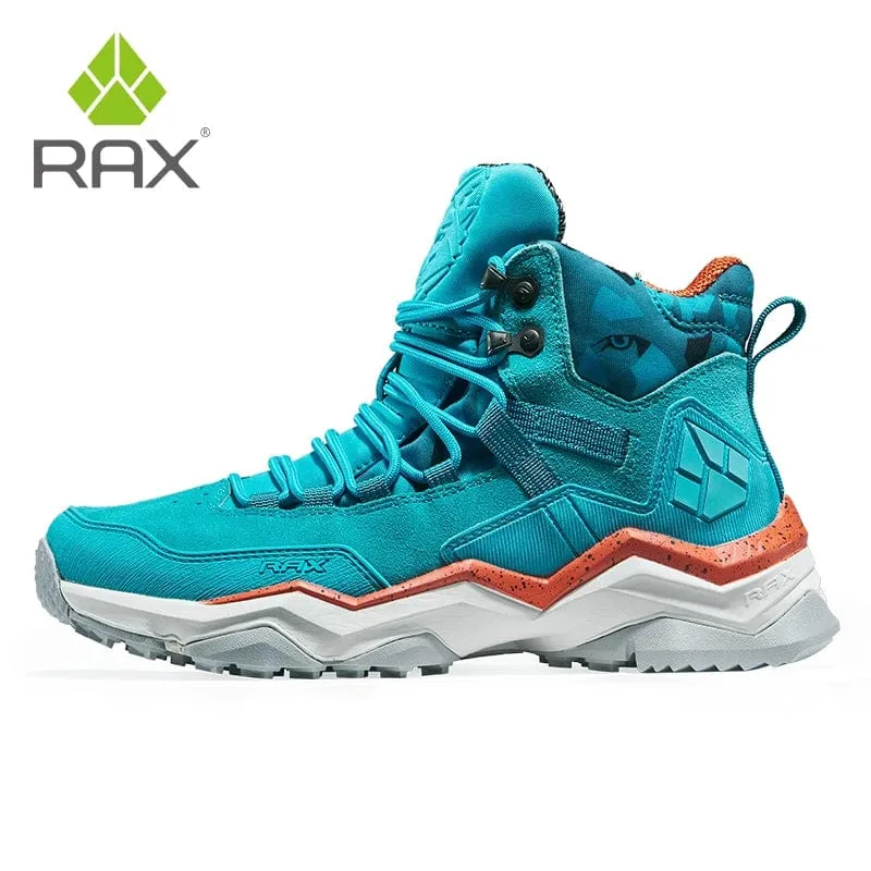 RAX Männer Wandern Schuhe Mid-top Wasserdichte Outdoor Sneaker Männer Leder Trekking Stiefel Trail Camping Klettern Jagd Turnschuhe Frauen