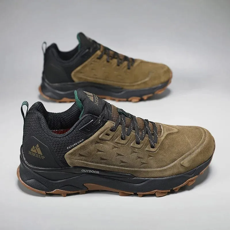 HIKEUP Neueste herren Wanderschuhe Verschleiß-beständig Nicht-slip Outdoor Sneaker Klettern Trekking Jagd Männer Sport Wildleder