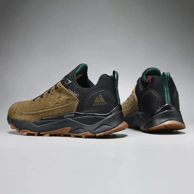 HIKEUP Neueste herren Wanderschuhe Verschleiß-beständig Nicht-slip Outdoor Sneaker Klettern Trekking Jagd Männer Sport Wildleder