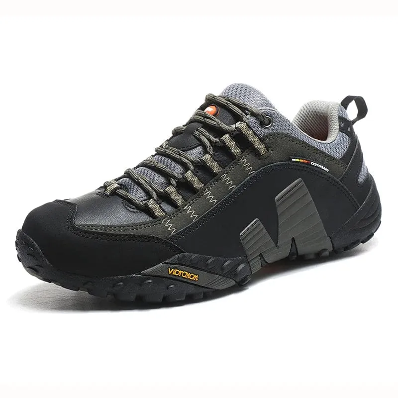 Outdoor Lover Trekkingschuhe Herren Wasserdichte Wanderschuhe Bergstiefel Echtes Leder Woodland Jagd Taktische Schuhe