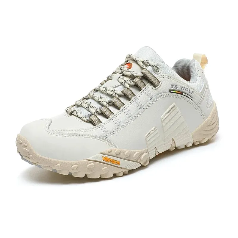 Outdoor Lover Trekkingschuhe Herren Wasserdichte Wanderschuhe Bergstiefel Echtes Leder Woodland Jagd Taktische Schuhe