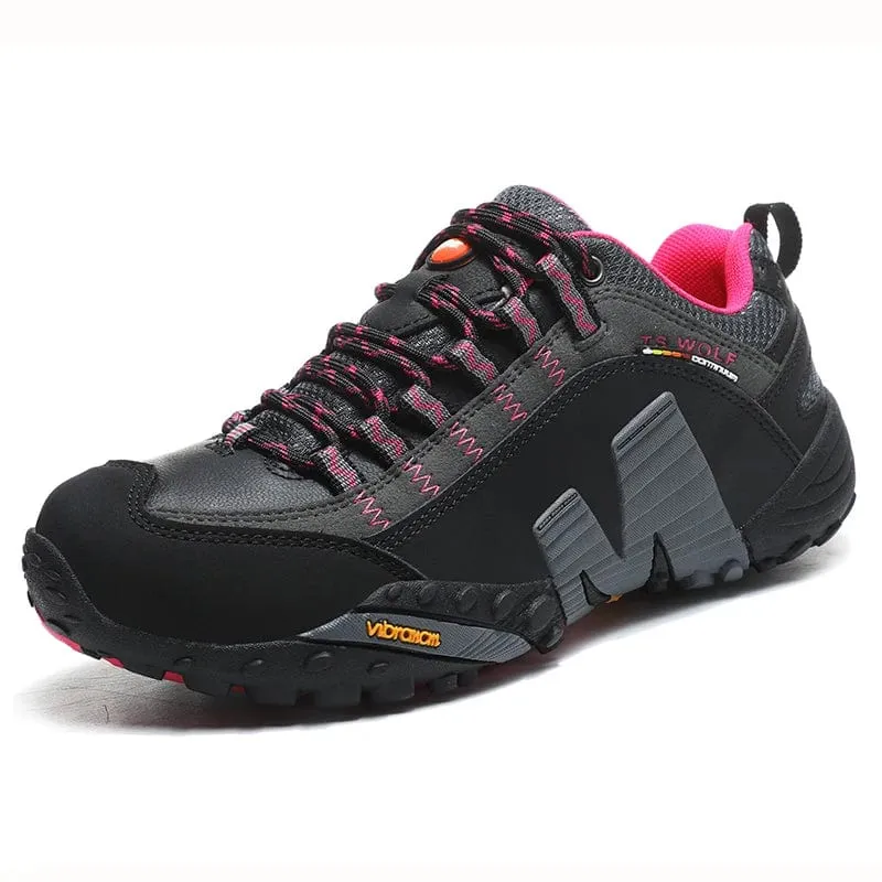 Outdoor Lover Trekkingschuhe Herren Wasserdichte Wanderschuhe Bergstiefel Echtes Leder Woodland Jagd Taktische Schuhe