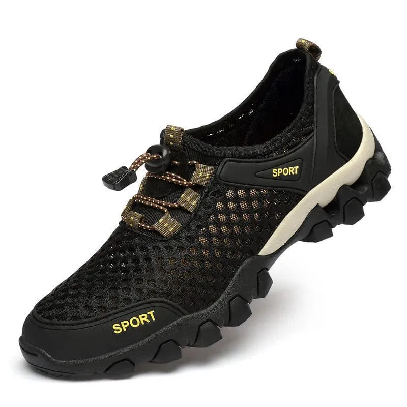 Oulylan Trekking Wanderschuhe Herren Bergschuhe Turnschuhe Flusswandern Camping Trail Schuhe Frühling Sommer Herren Outdoor Upstream Wasser