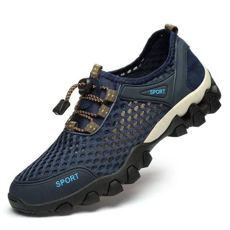 Oulylan Trekking Wanderschuhe Herren Bergschuhe Turnschuhe Flusswandern Camping Trail Schuhe Frühling Sommer Herren Outdoor Upstream Wasser