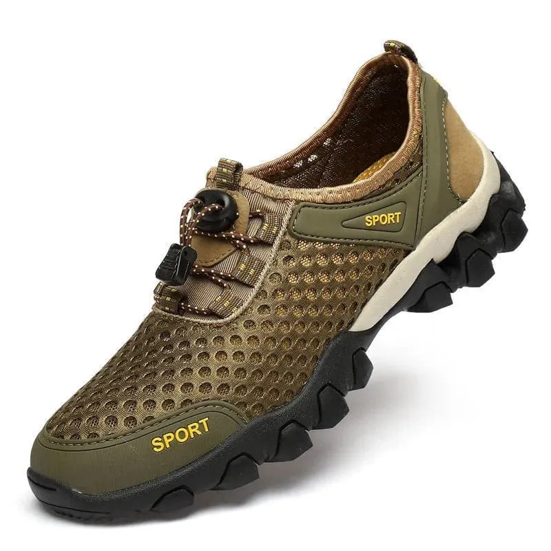 Oulylan Trekking Wanderschuhe Herren Bergschuhe Turnschuhe Flusswandern Camping Trail Schuhe Frühling Sommer Herren Outdoor Upstream Wasser