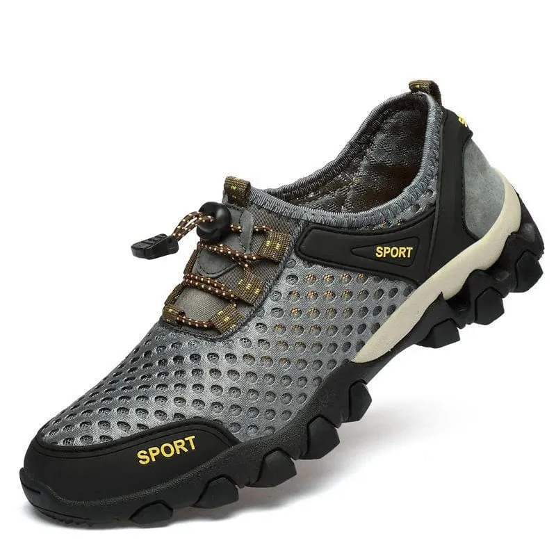 Oulylan Trekking Wanderschuhe Herren Bergschuhe Turnschuhe Flusswandern Camping Trail Schuhe Frühling Sommer Herren Outdoor Upstream Wasser