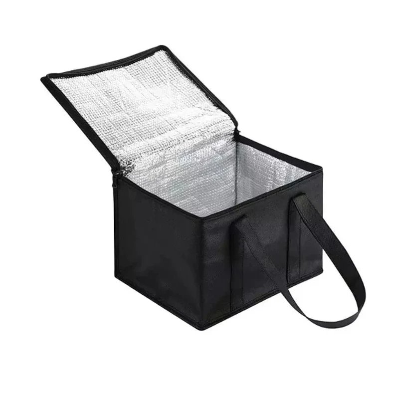 Große Kühlbox für den Außenbereich, Picknicktasche, tragbare, wärmeisolierte Kühltasche, Camping-Getränke-Bento-Taschen, Grill-Reißverschluss-Pack, Picknickzubehör