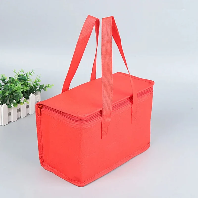 Große Kühlbox für den Außenbereich, Picknicktasche, tragbare, wärmeisolierte Kühltasche, Camping-Getränke-Bento-Taschen, Grill-Reißverschluss-Pack, Picknickzubehör