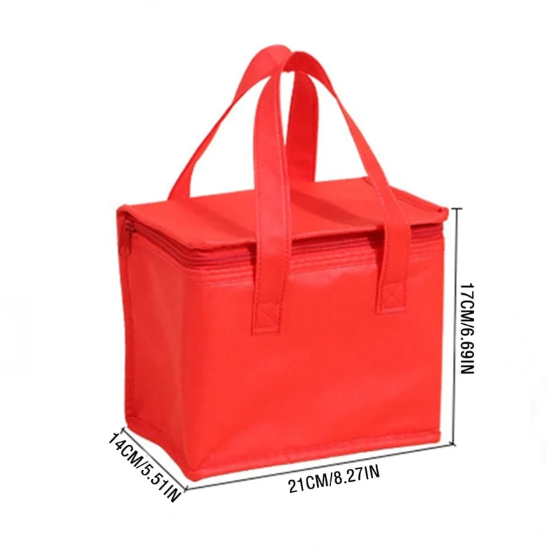 Große Kühlbox für den Außenbereich, Picknicktasche, tragbare, wärmeisolierte Kühltasche, Camping-Getränke-Bento-Taschen, Grill-Reißverschluss-Pack, Picknickzubehör