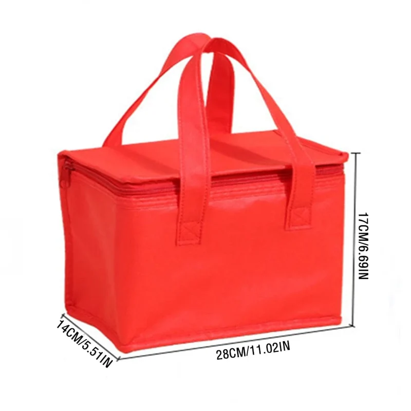 Große Kühlbox für den Außenbereich, Picknicktasche, tragbare, wärmeisolierte Kühltasche, Camping-Getränke-Bento-Taschen, Grill-Reißverschluss-Pack, Picknickzubehör