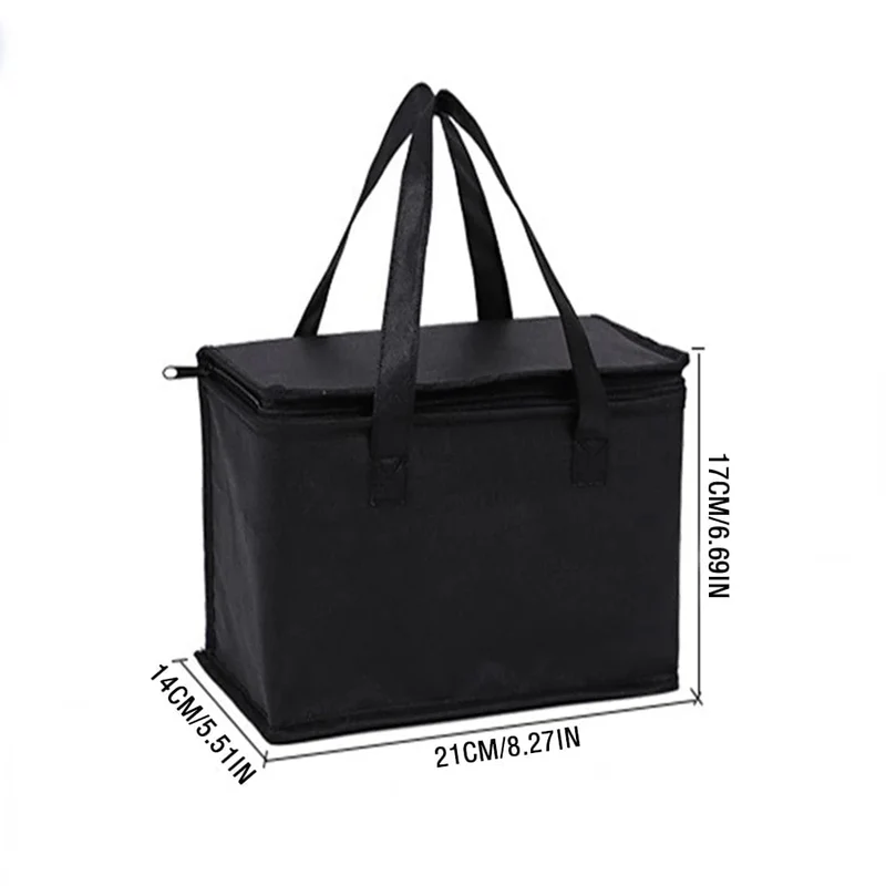 Große Kühlbox für den Außenbereich, Picknicktasche, tragbare, wärmeisolierte Kühltasche, Camping-Getränke-Bento-Taschen, Grill-Reißverschluss-Pack, Picknickzubehör