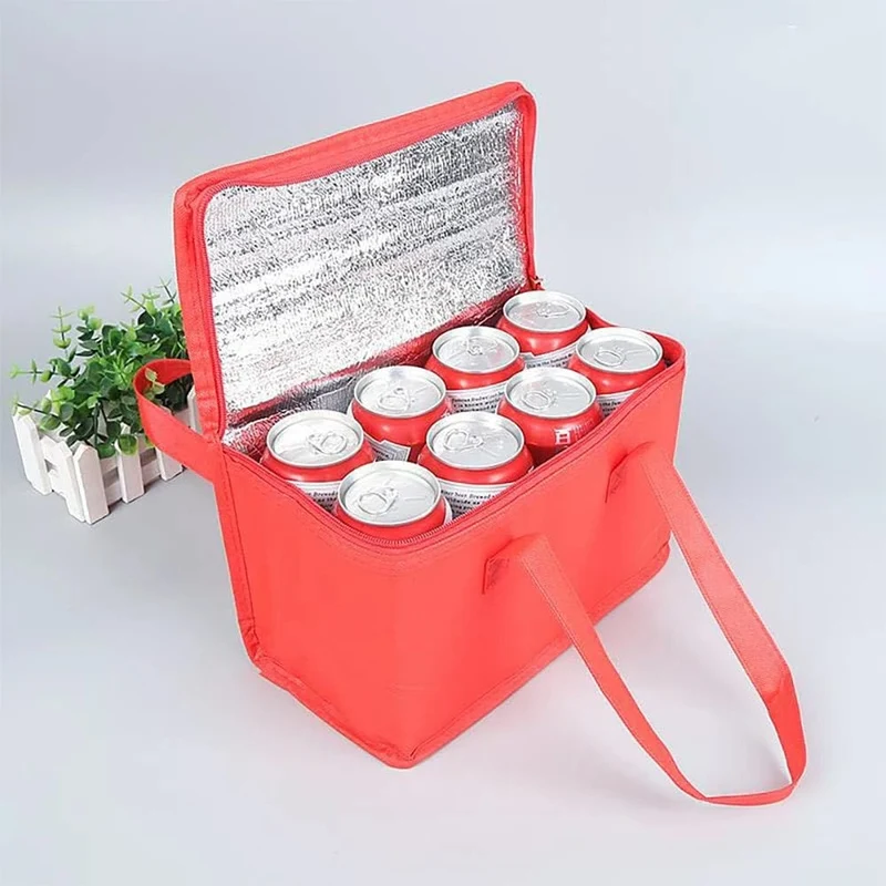 Isolierte Folientasche, große Kapazität, Thermo-Warmhaltebeutel, Kühltasche, Lebensmittelaufbewahrungsbeutel für Outdoor-Camping, Bier, Lebensmittel, Trinkbox