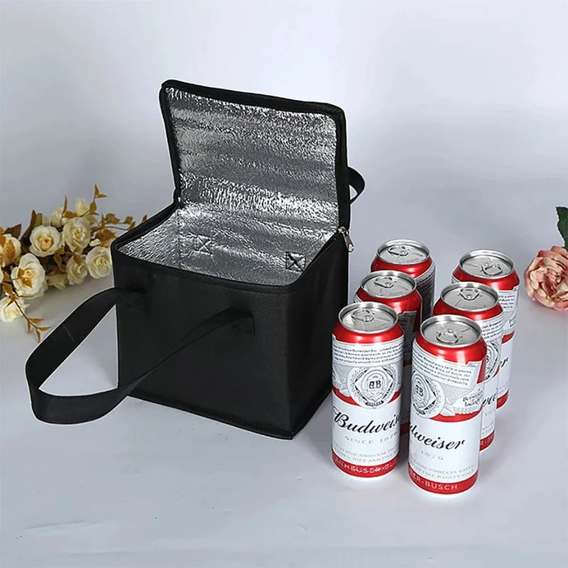 Isolierte Folientasche, große Kapazität, Thermo-Warmhaltebeutel, Kühltasche, Lebensmittelaufbewahrungsbeutel für Outdoor-Camping, Bier, Lebensmittel, Trinkbox
