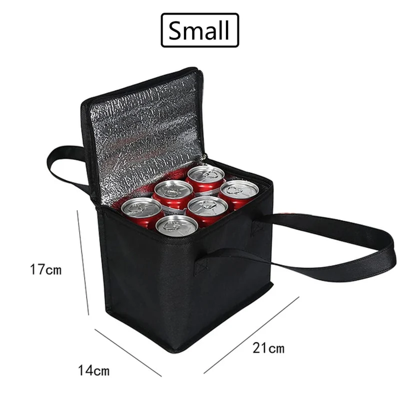 Isolierte Folientasche, große Kapazität, Thermo-Warmhaltebeutel, Kühltasche, Lebensmittelaufbewahrungsbeutel für Outdoor-Camping, Bier, Lebensmittel, Trinkbox