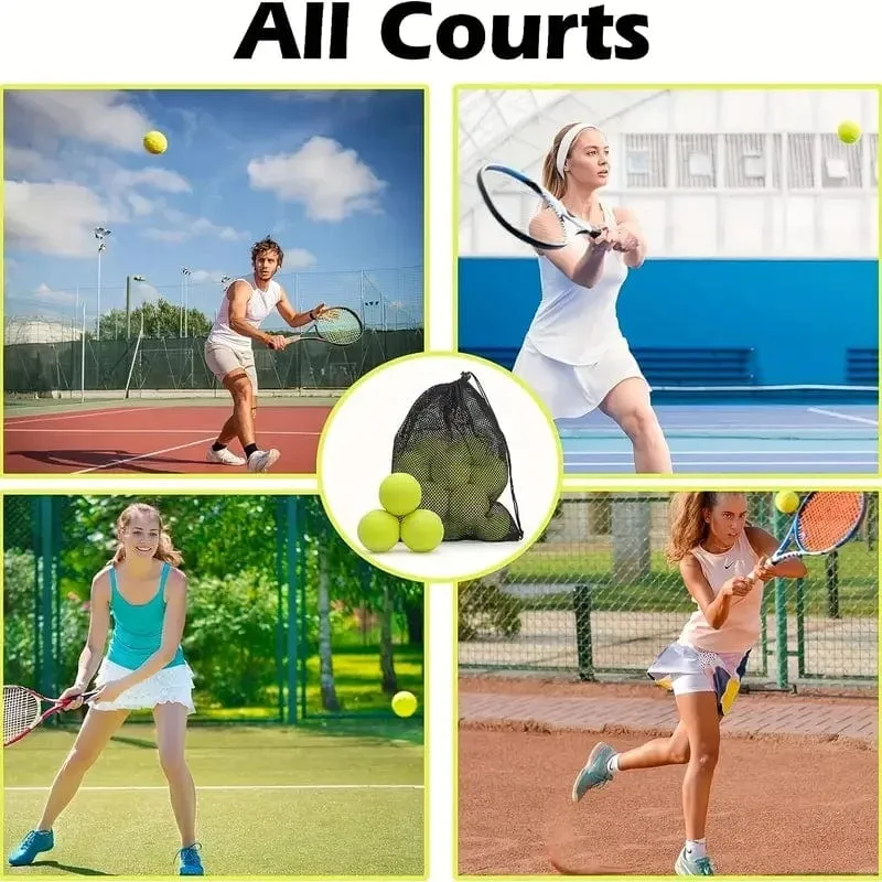 20 Stück weiche, elastische Tennisbälle mit geringer Kompression, Bühnendruck, Trainingsgeräte in großen Mengen, Outdoor, Jugendtraining, Anfängertraining