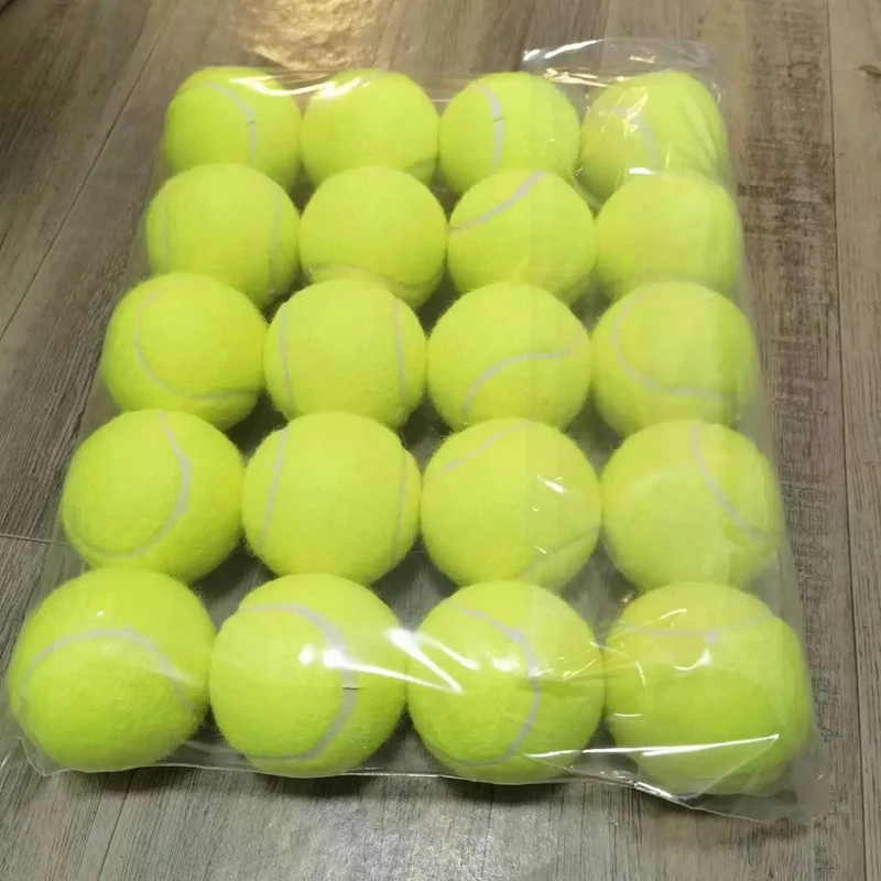20 Stück weiche, elastische Tennisbälle mit geringer Kompression, Bühnendruck, Trainingsgeräte in großen Mengen, Outdoor, Jugendtraining, Anfängertraining