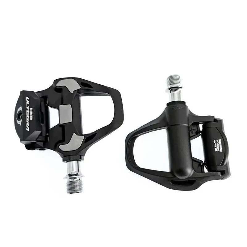 Shimano Rennradpedale ULTEGRA PD R8000 Carbonfaser-Fahrradpedal mit selbstsichernder SM-SH11-Stollen für Rennrad-Wettkampfpedale
