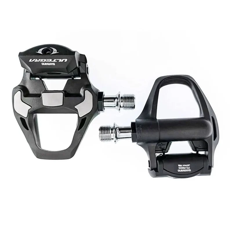 Shimano Rennradpedale ULTEGRA PD R8000 Carbonfaser-Fahrradpedal mit selbstsichernder SM-SH11-Stollen für Rennrad-Wettkampfpedale
