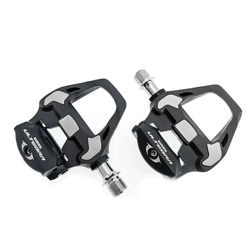 Shimano Rennradpedale ULTEGRA PD R8000 Carbonfaser-Fahrradpedal mit selbstsichernder SM-SH11-Stollen für Rennrad-Wettkampfpedale