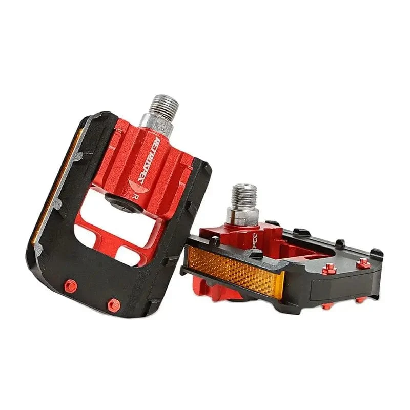 Faltrad-Pedale, faltbares Pedal, MTB, Rennrad, Rennrad, rutschfest, reflektierend, versiegeltes Lager, Cr-Mo, Universal-Pedale, 9/16