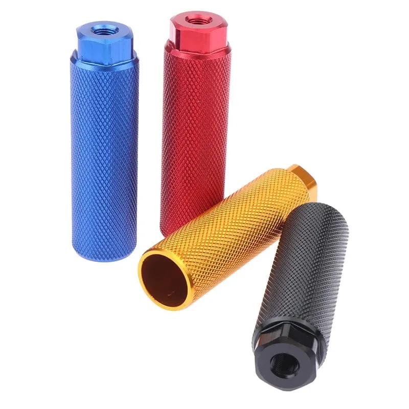 1 stücke Legierung Fuß Stunt Peg Für BMX Bike Fit 3 8 Zoll Achsen Bike Pegs Anti Skid Blei Fuß rest Pegs Fahrrad Zubehör