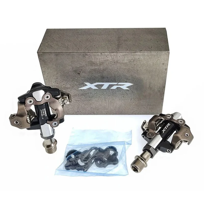 Shimano XTR PD-M9100 Pedale Mountainbike Self-locking XT Pedale Mit SH51 Stollen für MTB Fahrrad Kreuz-land Rennen radfahren Teile