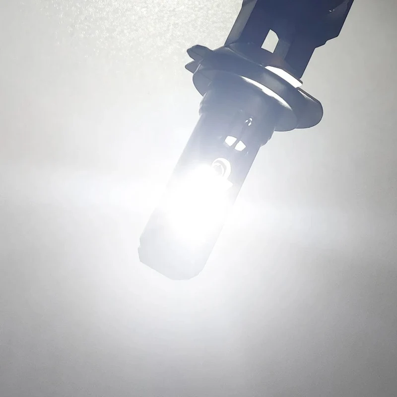 AUXITO 2X Turbo H7 LED Canbus Kein Fehler Scheinwerferlampen mit Lüfter CSP Chip High Power 100W 20000LM H7 LED Auto Scheinwerfer Kopflampe