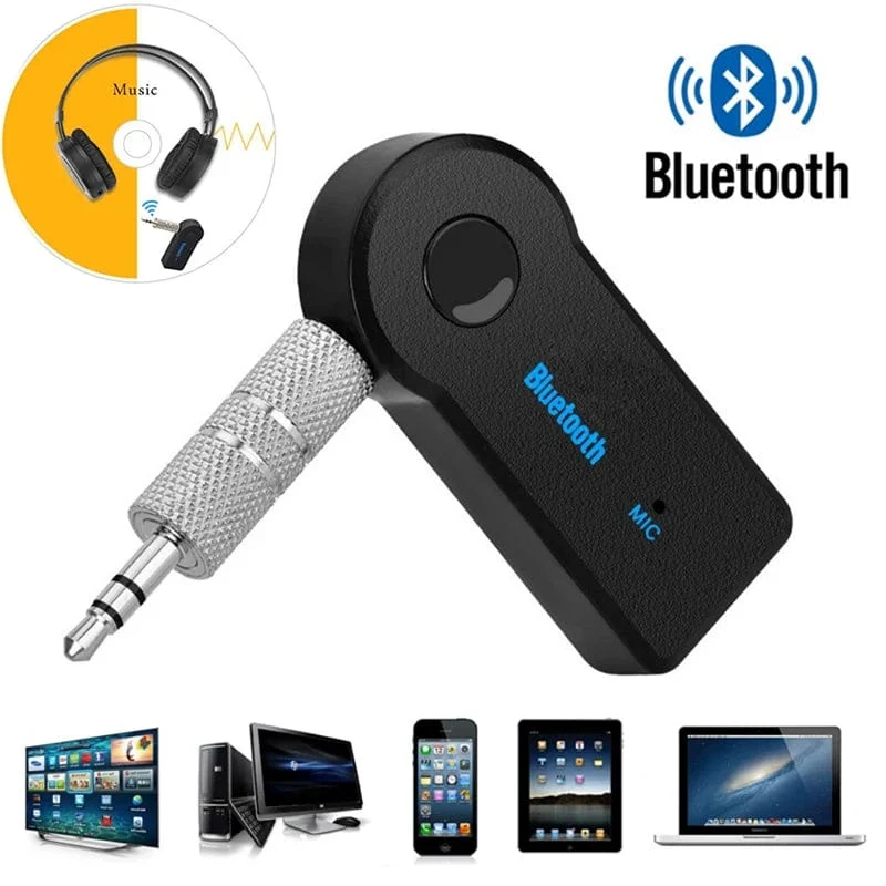 Kabelloser Bluetooth 5.0-Empfänger-Sender-Adapter, 3-in-1-USB-Adapter, Audioempfänger, Bluetooth-Autoladegerät, Auto-Aux für E91 E92