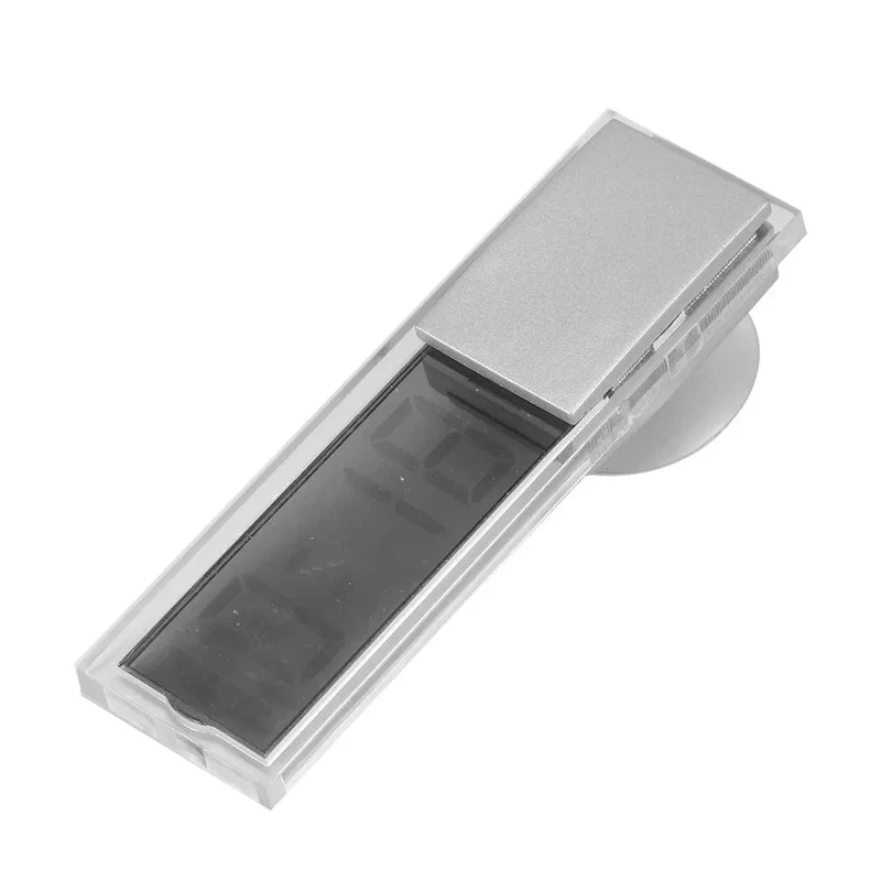 LCD-Display Mini tragbare elektronische Fenster Uhr mit Saugnapf Uhr Auto Innen Ornament Zubehör