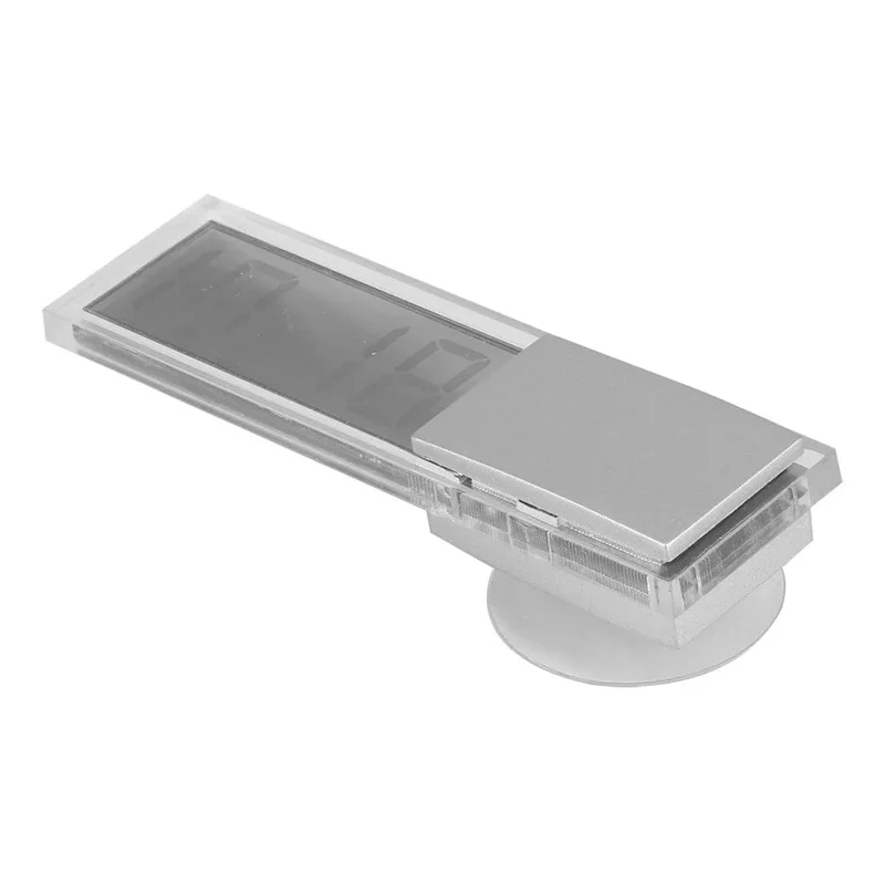 LCD-Display Mini tragbare elektronische Fenster Uhr mit Saugnapf Uhr Auto Innen Ornament Zubehör