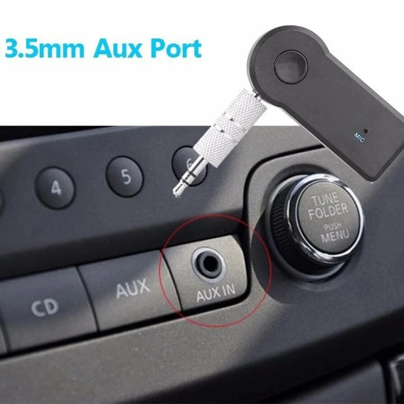Neuer meistverkaufter AUX-Auto-Bluetooth-Audioempfänger gepaart mit 3.5-mm-Wireless-Audioadapter Auto-Bluetooth-Konverter