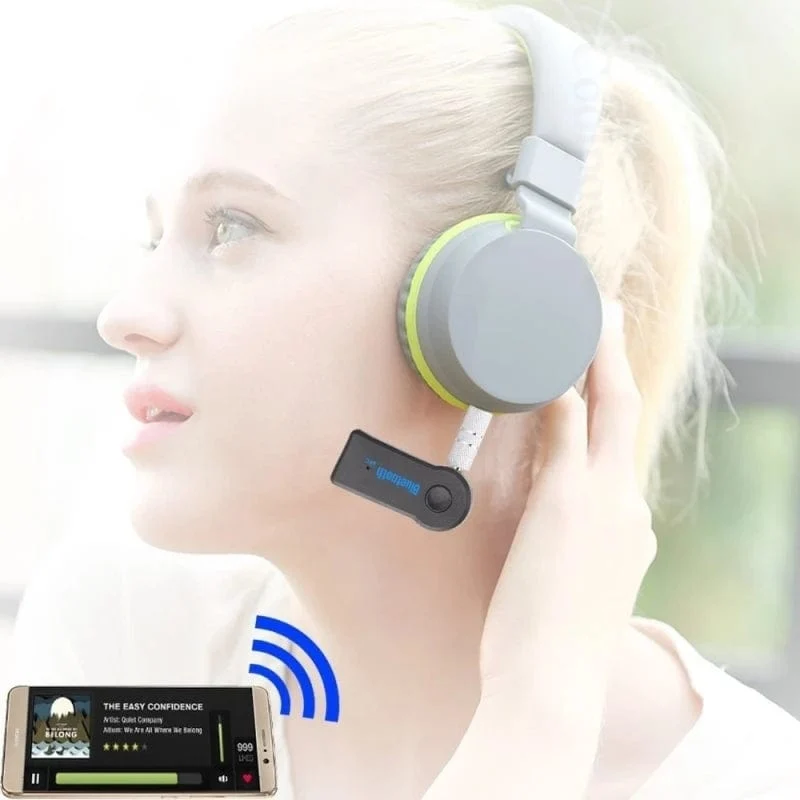 Neuer meistverkaufter AUX-Auto-Bluetooth-Audioempfänger gepaart mit 3.5-mm-Wireless-Audioadapter Auto-Bluetooth-Konverter
