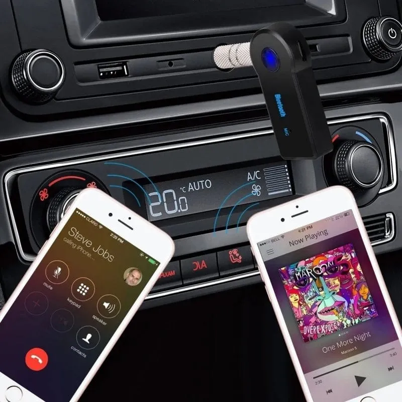 Neuer meistverkaufter AUX-Auto-Bluetooth-Audioempfänger gepaart mit 3.5-mm-Wireless-Audioadapter Auto-Bluetooth-Konverter