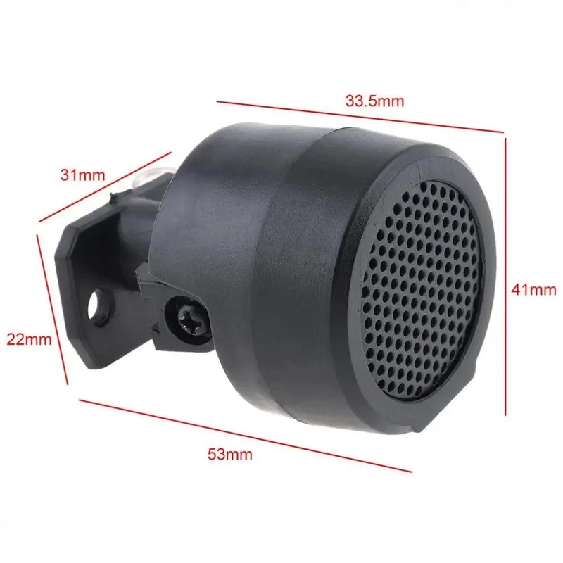 2 STÜCKE Auto-Hochtöner-Lautsprecher 500 W vorverdrahtetes Dome-Audiosystem Super laute Hochtöner-Lautsprecher Auto-Elektronikzubehör