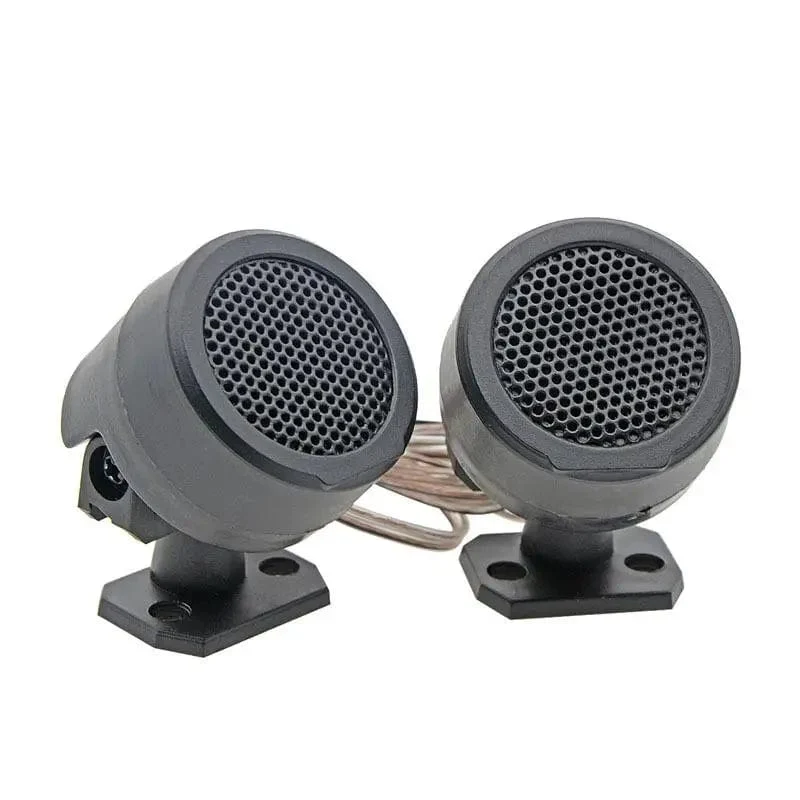 2 STÜCKE Auto-Hochtöner-Lautsprecher 500 W vorverdrahtetes Dome-Audiosystem Super laute Hochtöner-Lautsprecher Auto-Elektronikzubehör