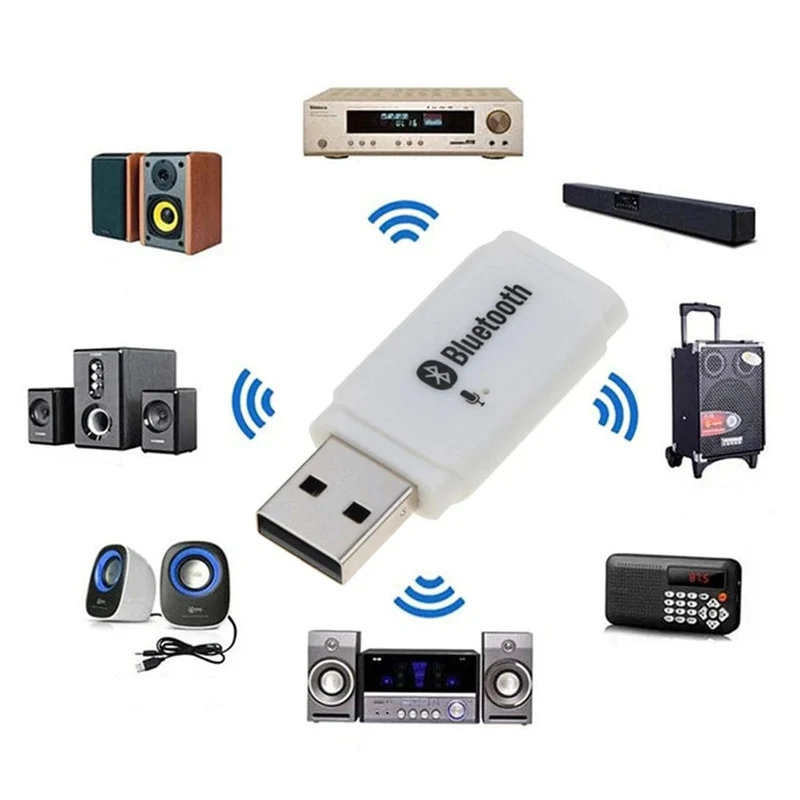 Heißer Bluetooth 5.0 Adapter USB Für Computer PC Bluetooth Lautsprecher Musik Empfänger USB Bluetooth Adapter Freisprecheinrichtung Car Kit