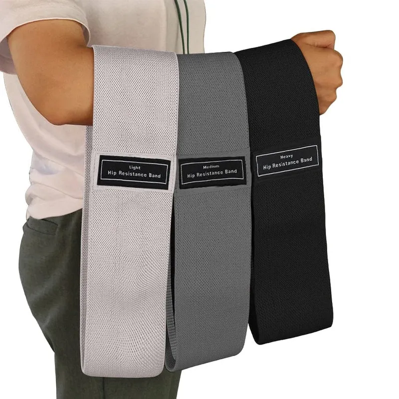Stoff Widerstand Hüfte Booty Bands Gesäß Oberschenkel Elastische Workout Bands Squat Circle Stretch Fitness Streifen Loops Yoga Gym Ausrüstung