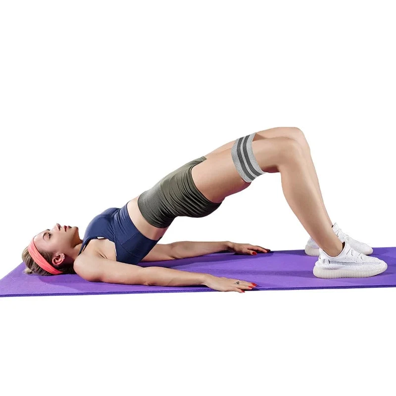 Stoff Widerstand Hüfte Booty Bands Gesäß Oberschenkel Elastische Workout Bands Squat Circle Stretch Fitness Streifen Loops Yoga Gym Ausrüstung