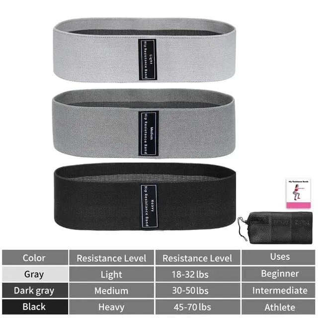 Stoff Widerstand Hüfte Booty Bands Gesäß Oberschenkel Elastische Workout Bands Squat Circle Stretch Fitness Streifen Loops Yoga Gym Ausrüstung