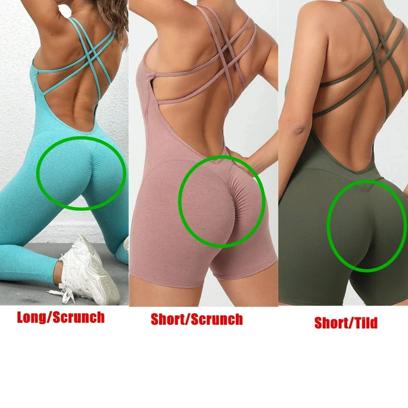 2024 Pad Lycra Active Wear Gym Yoga Set Frauen Fitness Scrunch Legging Frauen Workout Weibliche Sport Outfit Anzüge Übung Overall