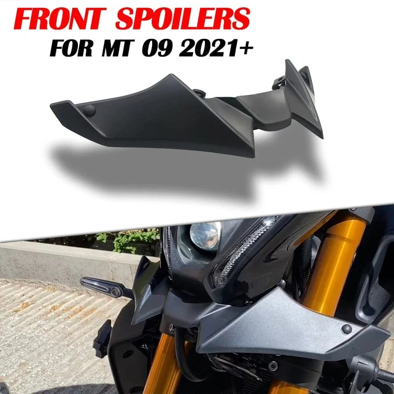 Neu Für YAMAHA MT 09 MT-09 2021 2022 2023 Motorrad mt 09 MT09 SP Naked Front Spoiler Winglet Aerodynamische Flügel