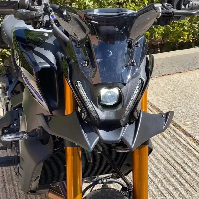 Neu Für YAMAHA MT 09 MT-09 2021 2022 2023 Motorrad mt 09 MT09 SP Naked Front Spoiler Winglet Aerodynamische Flügel