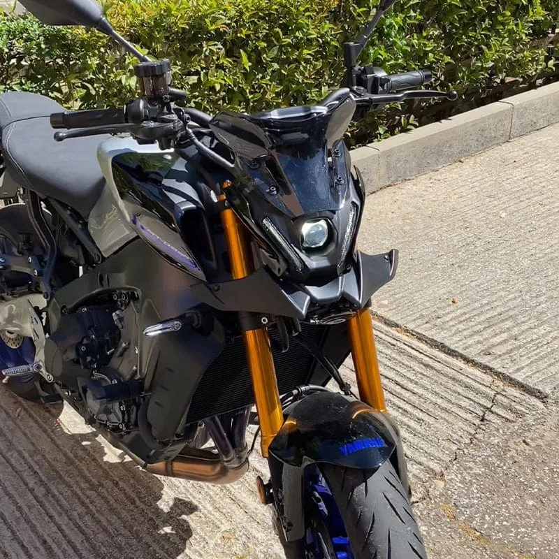 Neu Für YAMAHA MT 09 MT-09 2021 2022 2023 Motorrad mt 09 MT09 SP Naked Front Spoiler Winglet Aerodynamische Flügel
