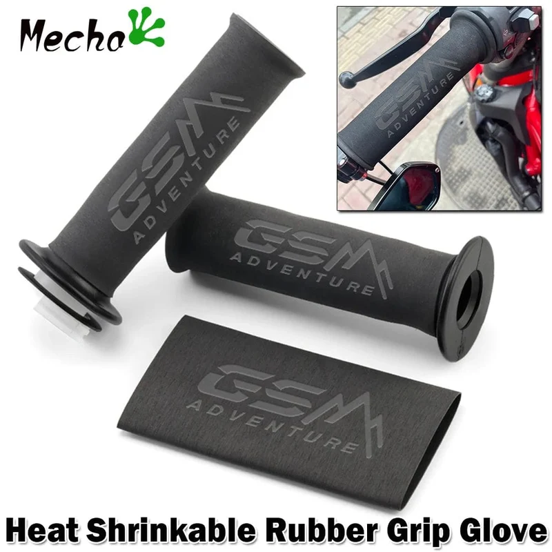 Für BMW R1200GS R1250GS R 1200 GS R 1250 GS ABENTEUER GSA F850GS F750GS Motorrad Wärmeschrumpfende Grip Abdeckung Rutschfeste Grip Handschuh