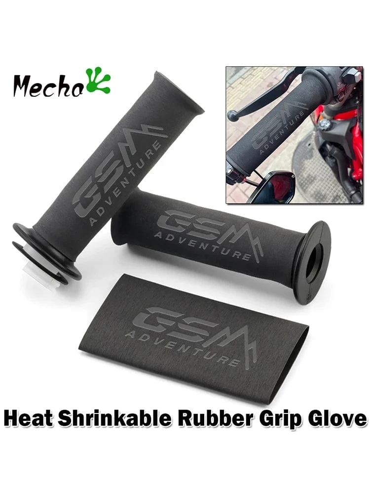 Für BMW R1200GS R1250GS R 1200 GS R 1250 GS ABENTEUER GSA F850GS F750GS Motorrad Wärmeschrumpfende Grip Abdeckung Rutschfeste Grip Handschuh