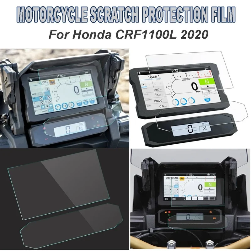 Für Honda crf1100l CRF1100 L CRF 1100L afrika twin 2020 Motorrad Cluster Scratch Schutz Film Screen Protector Zubehör