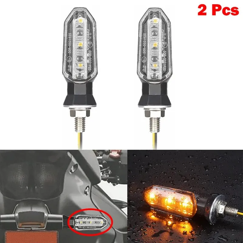 Blinker Für HONDA Motorrad 8mm 12V Für HONDA CBR500R CBR650F CB650F CBR600RR CB500X CRF250L MSX125 Motorrad Blinker