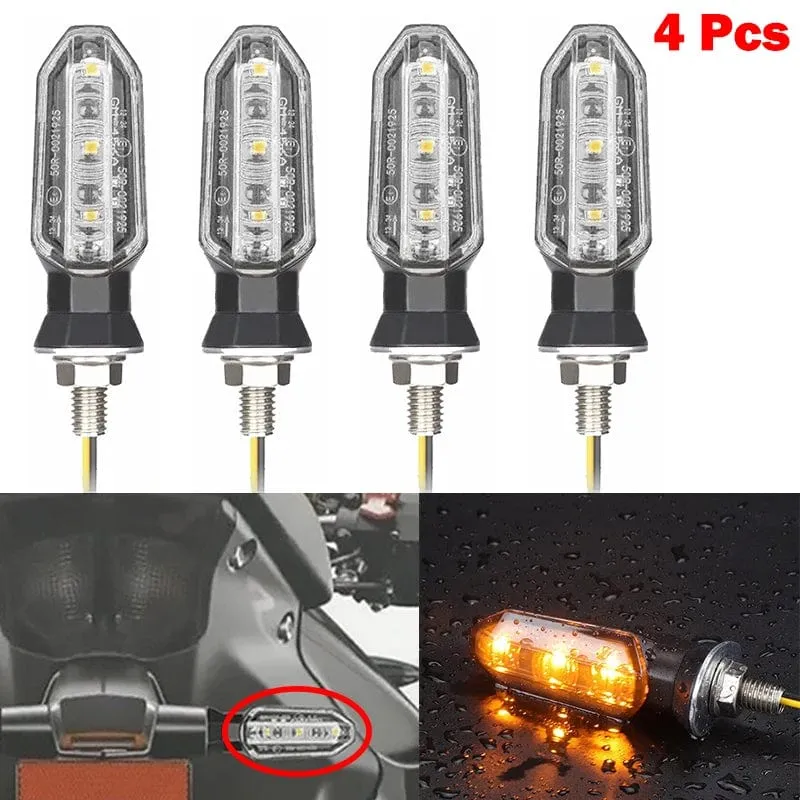Blinker Für HONDA Motorrad 8mm 12V Für HONDA CBR500R CBR650F CB650F CBR600RR CB500X CRF250L MSX125 Motorrad Blinker