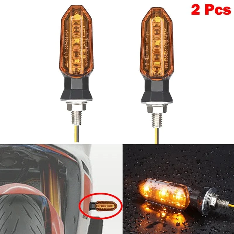 Blinker Für HONDA Motorrad 8mm 12V Für HONDA CBR500R CBR650F CB650F CBR600RR CB500X CRF250L MSX125 Motorrad Blinker